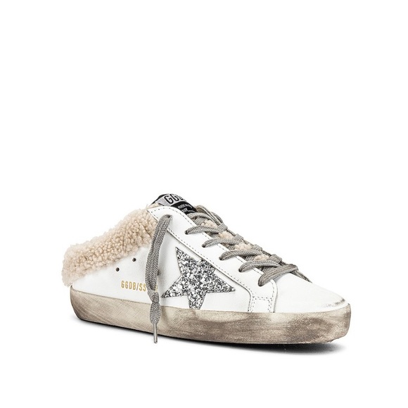 Golden Goose SuperStar Sabot Shearling Sneaker NIB, Auth - Picture 4 of 14